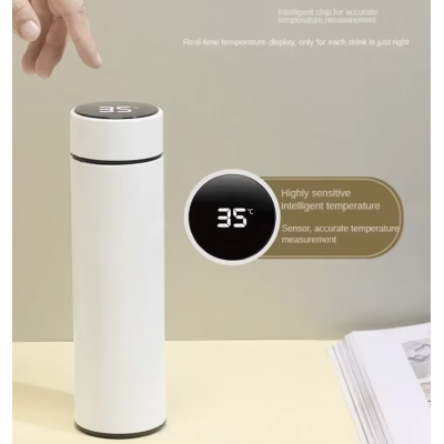 Termos cu afișaj 500ml alb